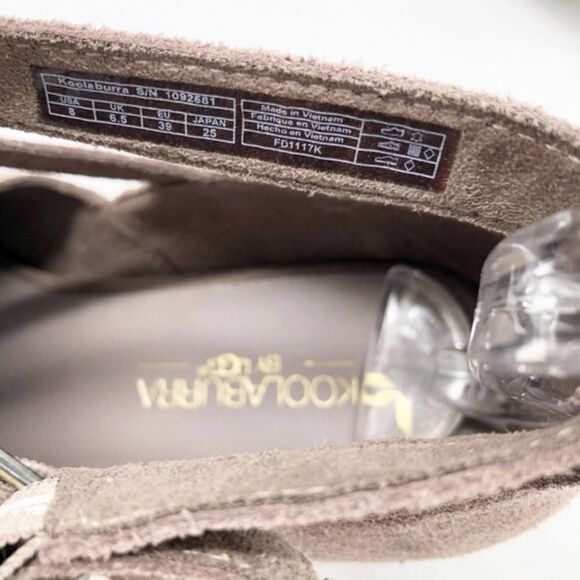 KOOLABURRA BY UGG Sophy Suede Peep Toe Ankle Boot - Picture 6 of 7